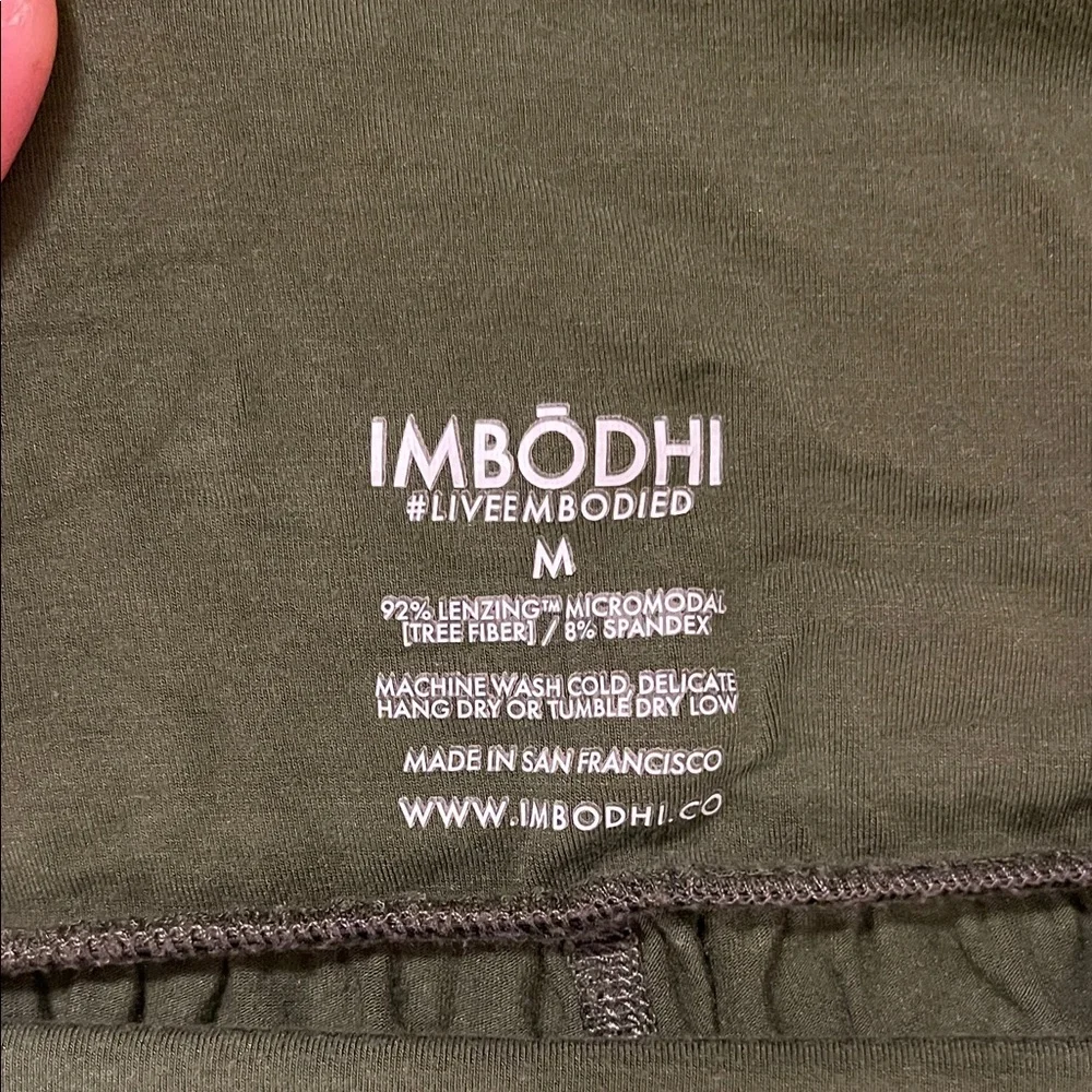 Elegant Forest Green Women's Yoga Leggings - Picture 4 of 5
